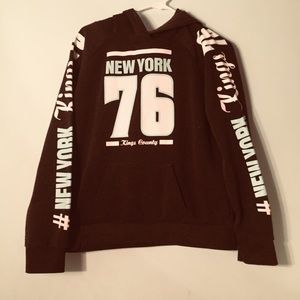 ‘New York 76 King’s County’ Printed Sweatshirt.